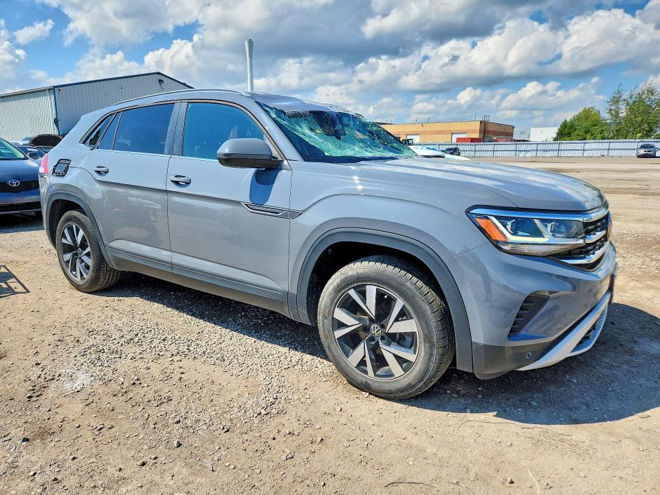 66598546 :رقم المزاد ، 1V2LC2CA0MC227227 vin ، 2021 Volkswagen Atlas Cross Sport مزاد بيع