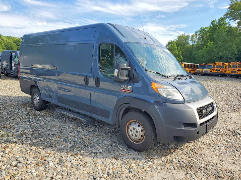 2020 Ram Promaster 3500 მანქანა იყიდება აუქციონზე, vin: 3C6URVJGXLE144366, აუქციონის ნომერი: 61896866