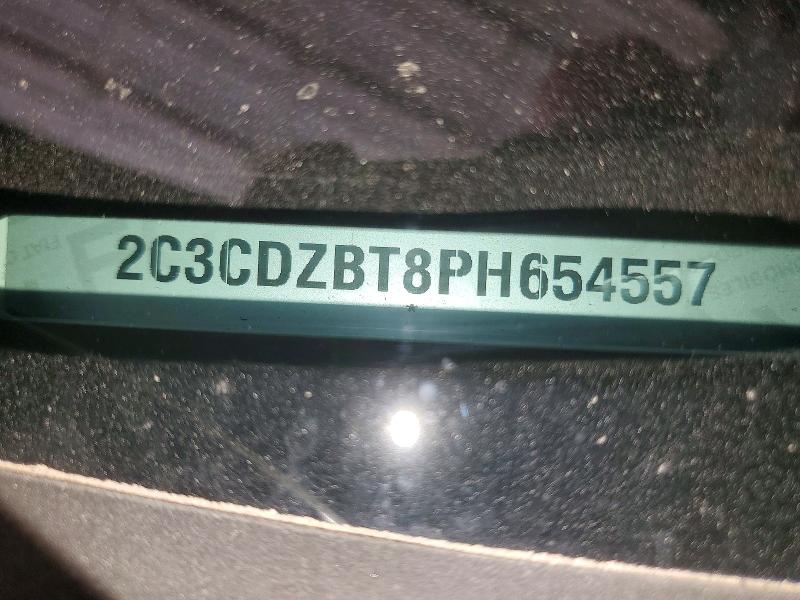 64991296 :رقم المزاد ، 2C3CDZBT8PH654557 vin ، 2023 Dodge Challenger مزاد بيع