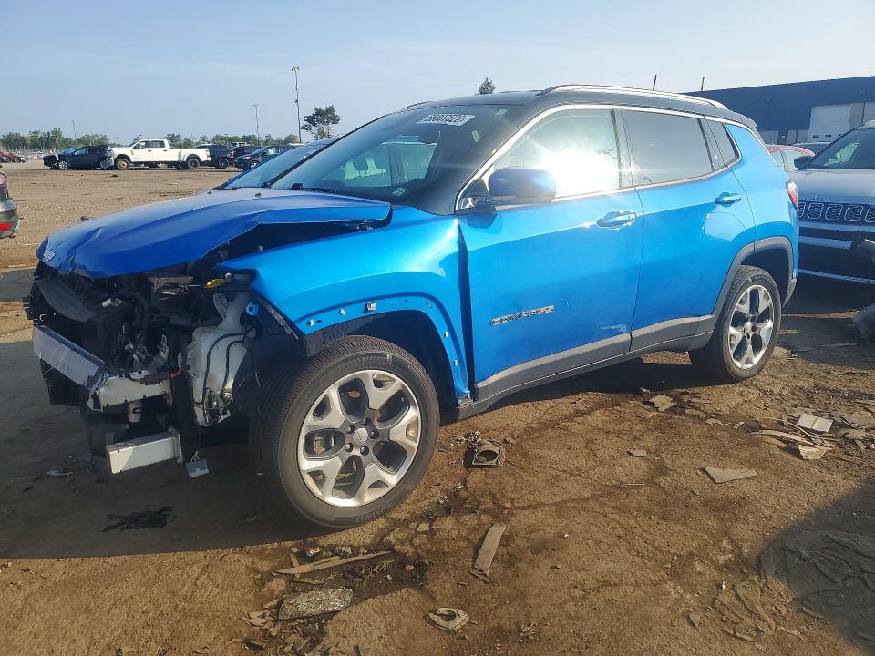 66007526 :رقم المزاد ، 3C4NJDCBXLT233799 vin ، 2020 Jeep Compass مزاد بيع