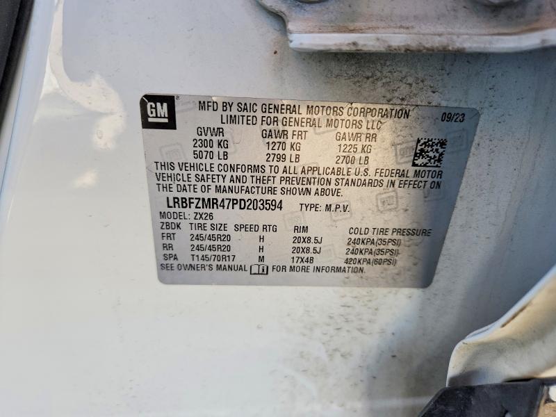 Aukcja sprzedaży 2023 Buick Envision, vin: LRBFZMR47PD203594, numer aukcji: 66296916