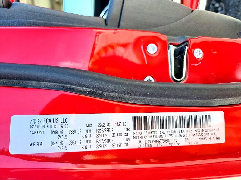 Aukcja sprzedaży 2016 Jeep Patriot, vin: 1C4NJPBA0GD790887, numer aukcji: 63652656