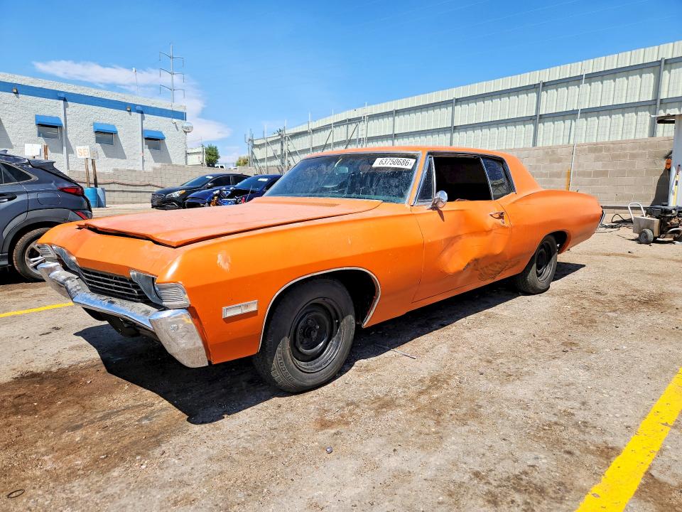 Продаж на аукціоні авто 1968 Chevrolet Impala, vin: 164478C112689, номер лоту: 63750686