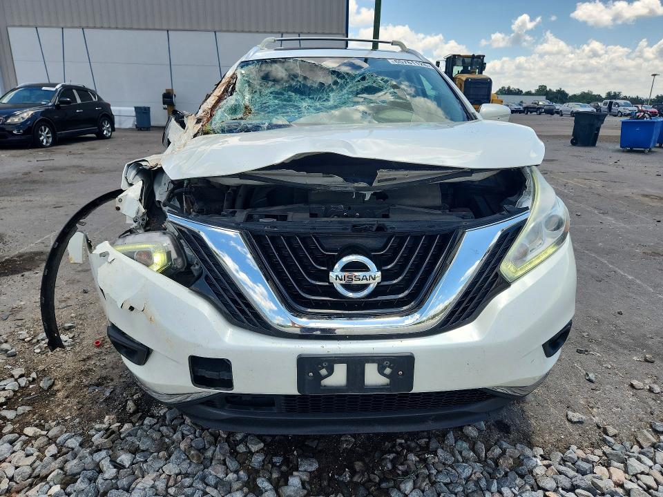 65761126 :رقم المزاد ، 5N1AZ2MH1FN272537 vin ، 2015 Nissan Murano مزاد بيع