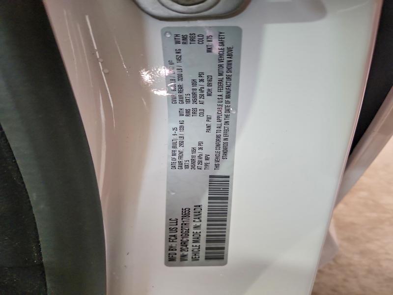 Продажа на аукционе авто 2026 Chrysler Pacifica, vin: 2C4RC1GG2TR178655, номер лота: 66020326
