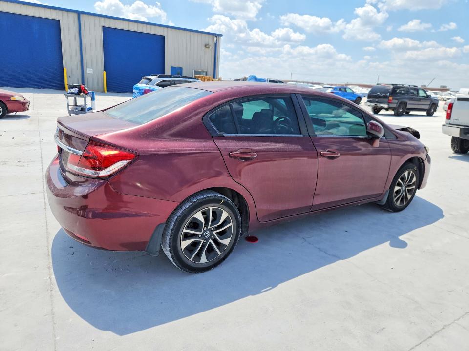 Auction sale of the 2013 Honda Civic, vin: 2HGFB2F86DH541778, lot number: 67206526