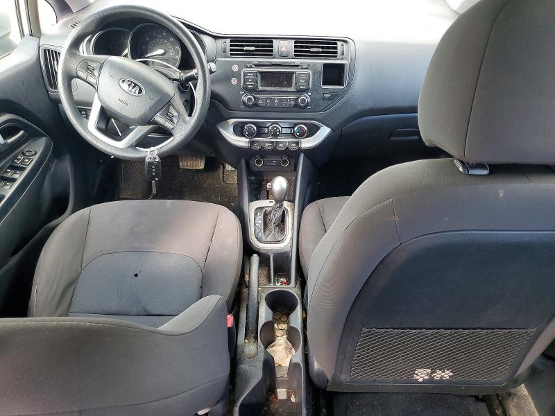 2015 Kia Rio მანქანა იყიდება აუქციონზე, vin: KNADM4A38F6478353, აუქციონის ნომერი: 64441776