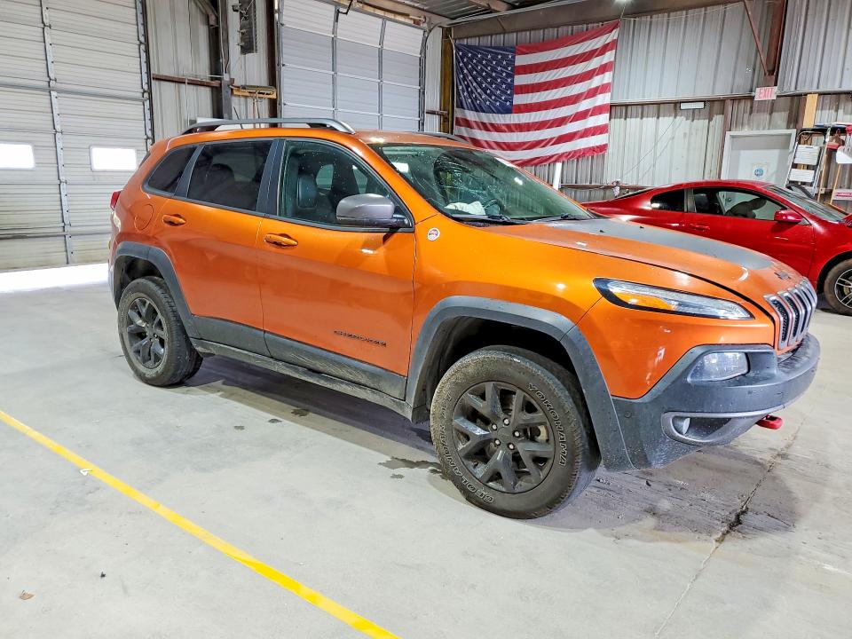 66346566 :رقم المزاد ، 1C4PJMBS1FW726604 vin ، 2015 Jeep Cheerokee Trailhawk مزاد بيع