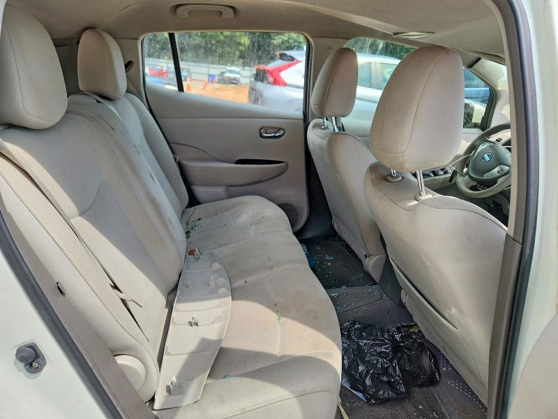 2012 Nissan Leaf მანქანა იყიდება აუქციონზე, vin: JN1AZ0CP3CT016122, აუქციონის ნომერი: 66701236