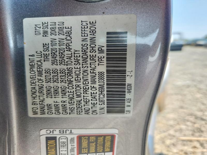Aukcja sprzedaży 2021 Acura Rdx, vin: 5J8TC2H69ML038888, numer aukcji: 61543616