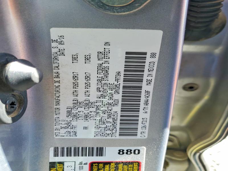 64466096 :رقم المزاد ، 3TMCZ5AN5HM051514 vin ، 2017 Toyota Tacoma مزاد بيع