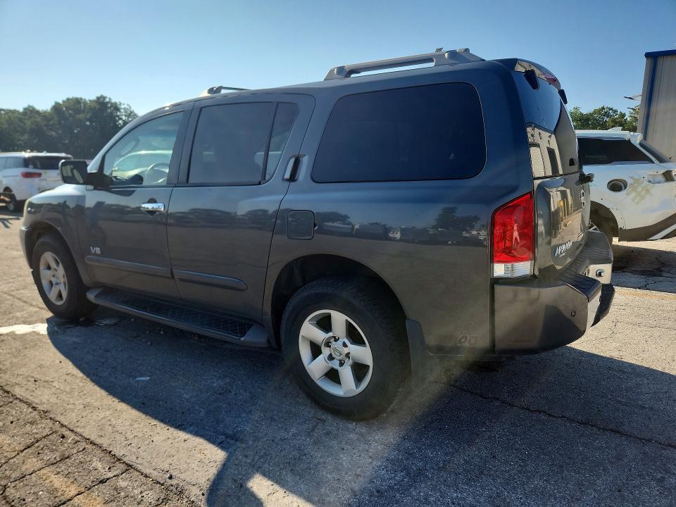 2007 Nissan Armada მანქანა იყიდება აუქციონზე, vin: 5N1BA08C97N714559, აუქციონის ნომერი: 62983146