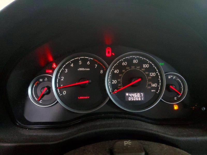 2007 Subaru Legacy მანქანა იყიდება აუქციონზე, vin: 4S3BP616476324330, აუქციონის ნომერი: 63853986