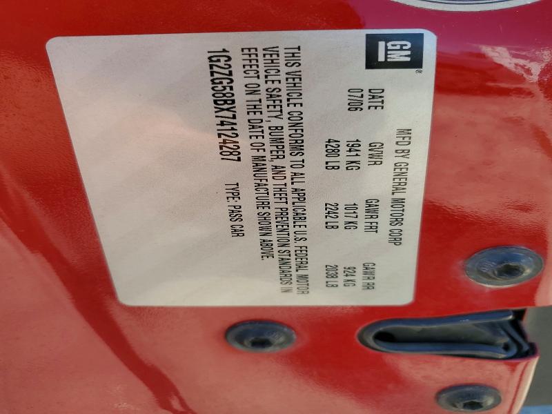 Aukcja sprzedaży 2007 Pontiac G6, vin: 1G2ZG58BX74124287, numer aukcji: 65621826
