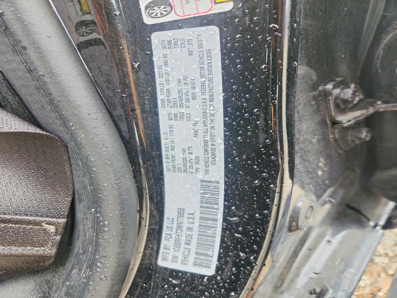 64027576 :رقم المزاد ، 1C6SRFHT2MN776856 vin ، 2021 Ram 1500 مزاد بيع