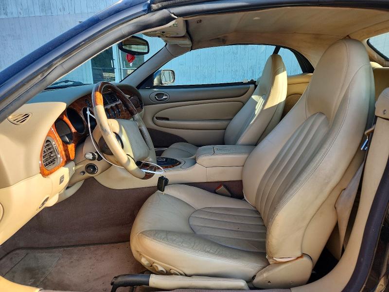 2000 Jaguar Xk8 მანქანა იყიდება აუქციონზე, vin: SAJJA42C9YNA09427, აუქციონის ნომერი: 63819656