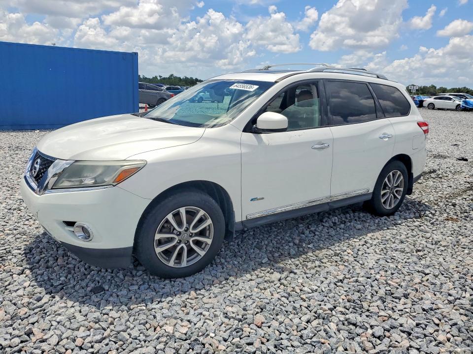 64556536 :رقم المزاد ، 5N1CR2MN7EC661045 vin ، 2014 Nissan Pathfinder Hybrid مزاد بيع