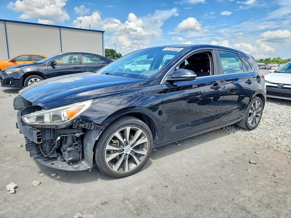 63134406 :رقم المزاد ، KMHH35LE3JU076767 vin ، 2018 Hyundai Elantra Gt مزاد بيع