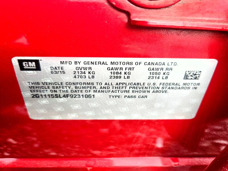 Aukcja sprzedaży 2015 Chevrolet Impala, vin: 2G1115SL4F9231061, numer aukcji: 64373766