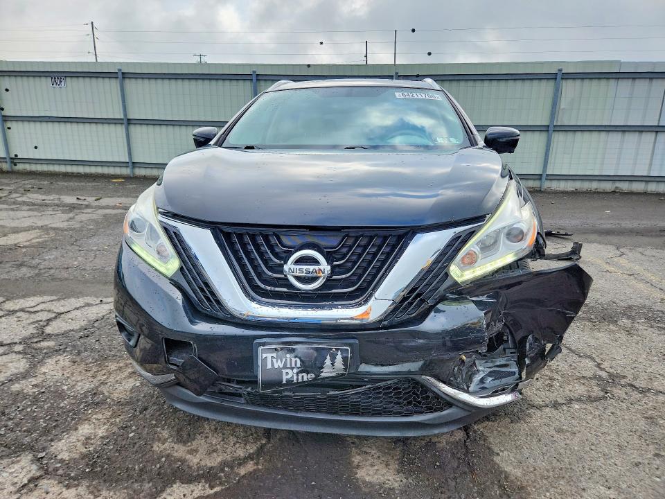 2016 Nissan Murano მანქანა იყიდება აუქციონზე, vin: 5N1AZ2MH0GN128253, აუქციონის ნომერი: 64211706