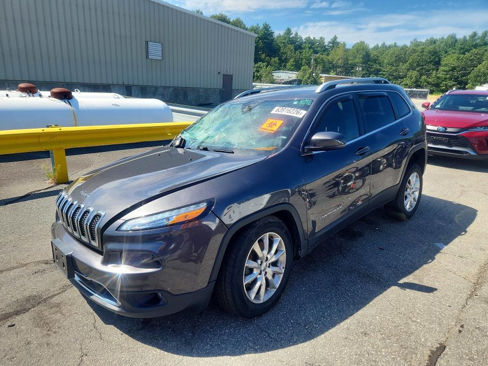 Auction sale of the 2017 Jeep Cherokee, vin: 1C4PJMDB2HW518893, lot number: 63916226