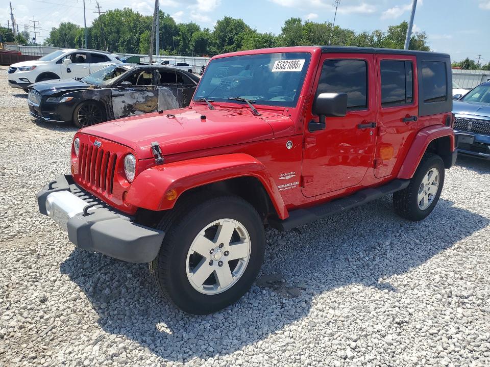 Продажа на аукционе авто 2010 Jeep Wrangler Unlimited, vin: 1J4BA5H19AL170951, номер лота: 63821086