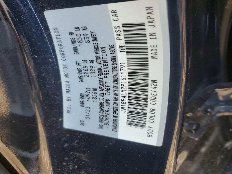 Продажа на аукционе авто 2023 Mazda 3, vin: JM1BPALM2P1611791, номер лота: 64462476