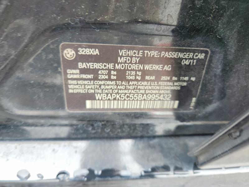 Продаж на аукціоні авто 2011 Bmw 328, vin: WBAPK5C55BA995432, номер лоту: 63451066