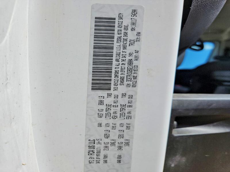 2016 Ram Promaster 2500 მანქანა იყიდება აუქციონზე, vin: 3C6TRVDG9GE108004, აუქციონის ნომერი: 65215146