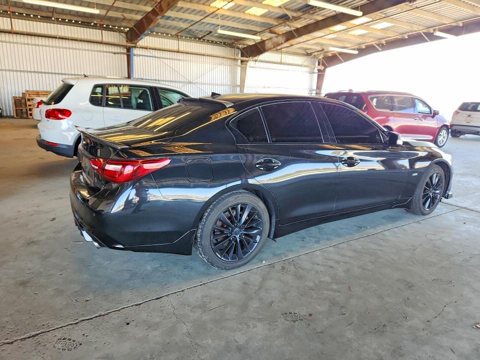 2018 Infiniti Q50 მანქანა იყიდება აუქციონზე, vin: JN1EV7AP9JM350915, აუქციონის ნომერი: 61452566