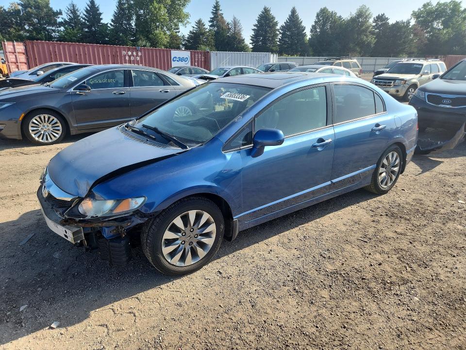 65853336 :رقم المزاد ، 2HGFA1F94AH522812 vin ، 2010 Honda Civic مزاد بيع