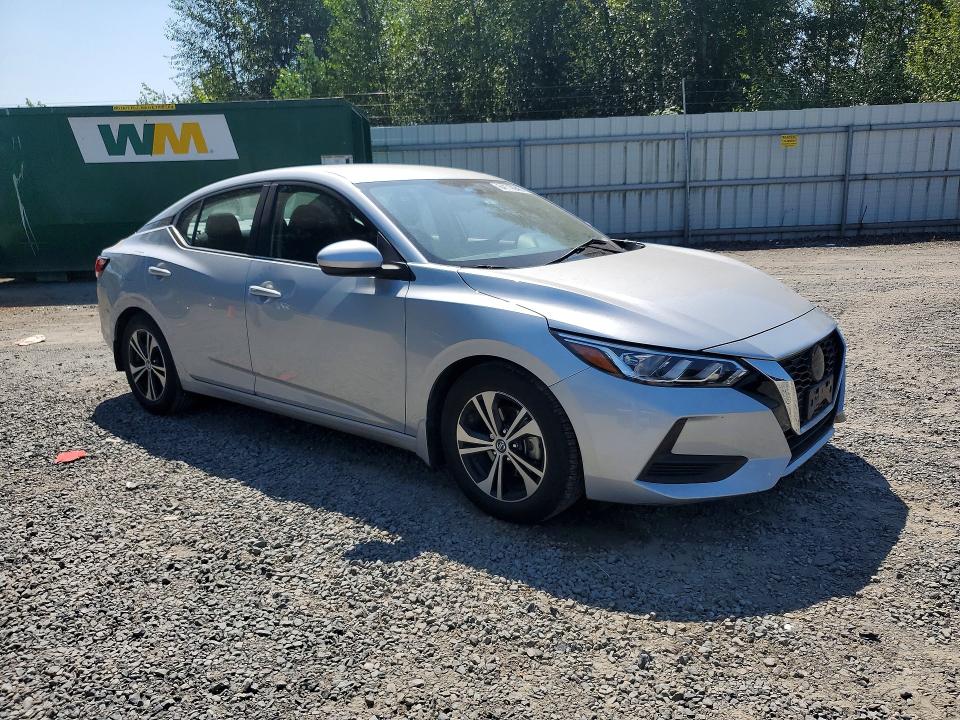 2022 Nissan Sentra მანქანა იყიდება აუქციონზე, vin: 3N1AB8CV0NY269586, აუქციონის ნომერი: 64119946
