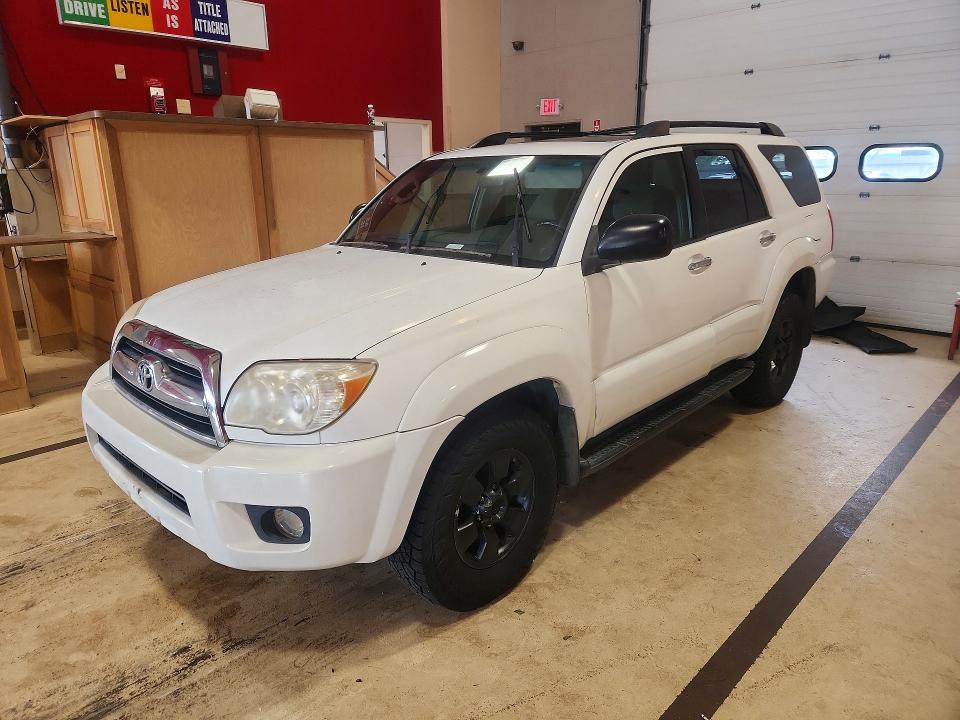 2007 Toyota 4runner მანქანა იყიდება აუქციონზე, vin: JTEZU14R778067180, აუქციონის ნომერი: 64648726