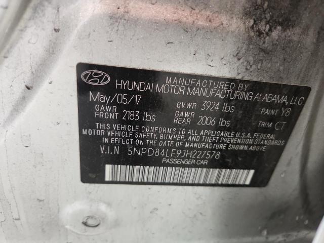 63026496 :رقم المزاد ، 5NPD84LF9JH227578 vin ، 2018 Hyundai Elantra مزاد بيع