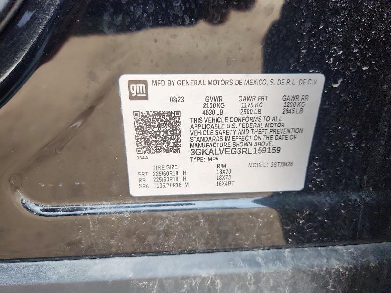 63188326 :رقم المزاد ، 3GKALVEG3RL159159 vin ، 2024 Gmc Terrain مزاد بيع