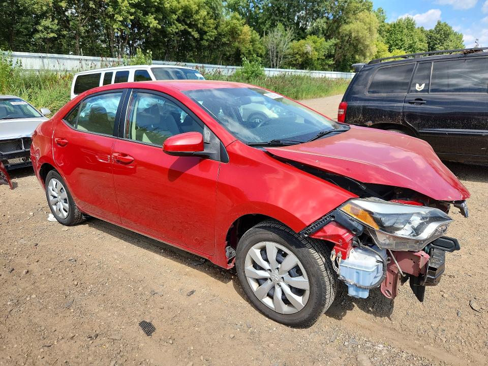Продаж на аукціоні авто 2016 Toyota Corolla, vin: 5YFBURHE6GP498545, номер лоту: 65879686