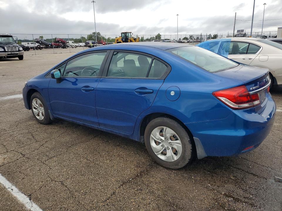 64754296 :رقم المزاد ، 19XFB2F56FE012558 vin ، 2015 Honda Civic مزاد بيع