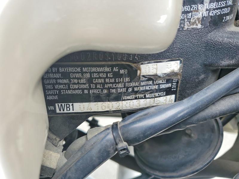 Продажа на аукционе авто 1994 Bmw R1100, vin: WB1041602R0310534, номер лота: 66831136