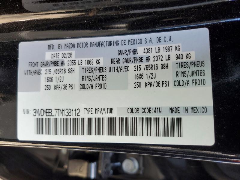 Aukcja sprzedaży 2026 Mazda Cx-30, vin: 3MVDMBBL7TM138112, numer aukcji: 64984056