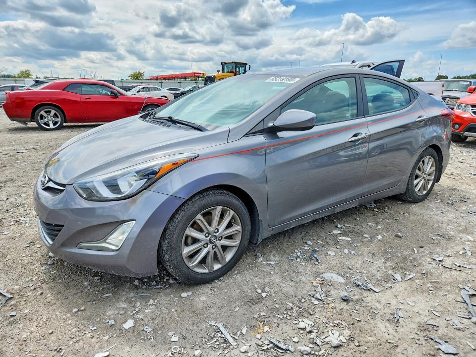 65319166 :رقم المزاد ، 5NPDH4AE6EH468014 vin ، 2014 Hyundai Elantra مزاد بيع