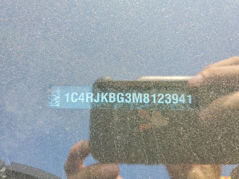 Aukcja sprzedaży 2021 Jeep Grand Cherokee, vin: 1C4RJKBG3M8123941, numer aukcji: 63538706