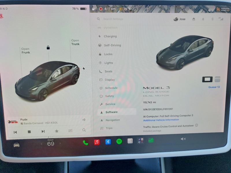 2020 Tesla Model 3 მანქანა იყიდება აუქციონზე, vin: 5YJ3E1EBXLF651351, აუქციონის ნომერი: 65514516
