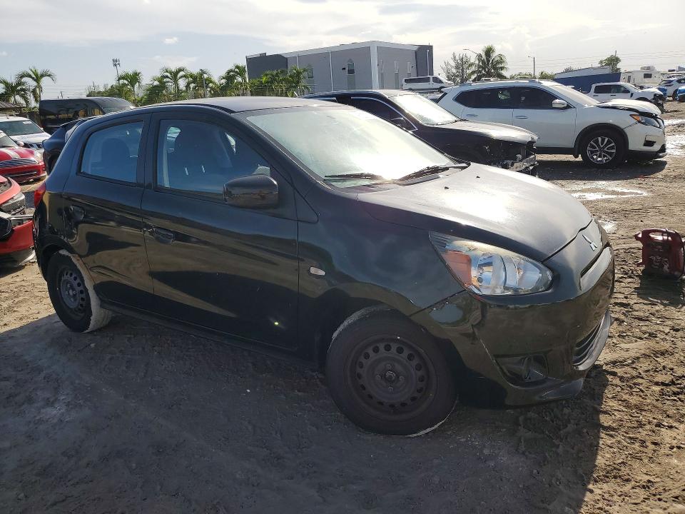 66232186 :رقم المزاد ، ML32A3HJ1FH047121 vin ، 2015 Mitsubishi Mirage مزاد بيع