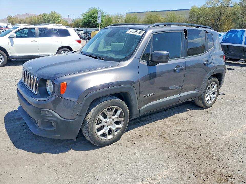 Aukcja sprzedaży 2018 Jeep Renegade, vin: ZACCJABB0JPJ30576, numer aukcji: 64058936