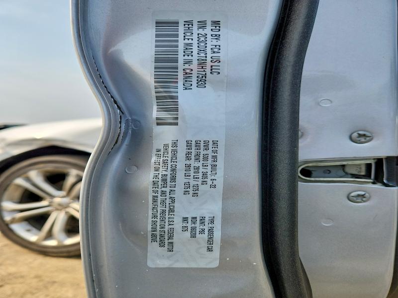 2022 Dodge Charger მანქანა იყიდება აუქციონზე, vin: 2C3CDXCT8NH175930, აუქციონის ნომერი: 64475186