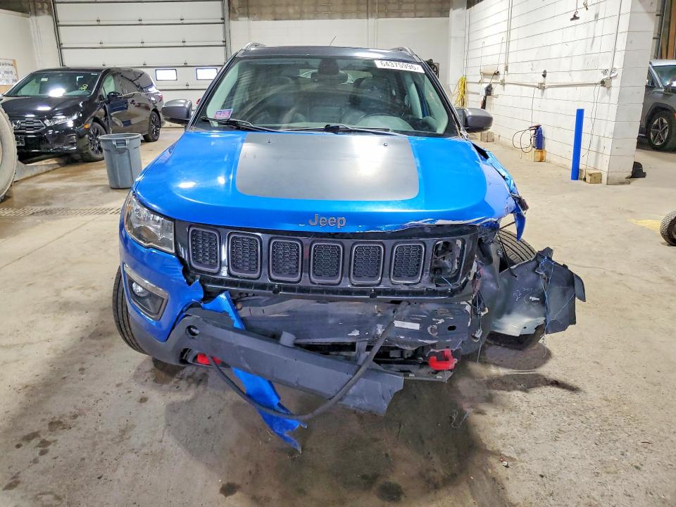 Aukcja sprzedaży 2018 Jeep Compass, vin: 3C4NJDDB6JT190851, numer aukcji: 64375996