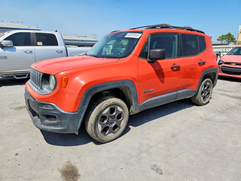 60605846 :رقم المزاد ، ZACCJBAW2GPE00770 vin ، 2016 Jeep Renegade مزاد بيع