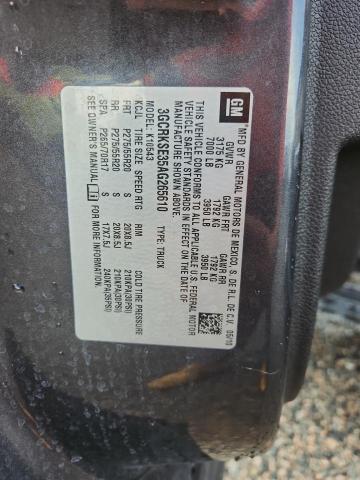 Aukcja sprzedaży 2010 Chevrolet Silverado, vin: 3GCRKSE35AG265610, numer aukcji: 63854006
