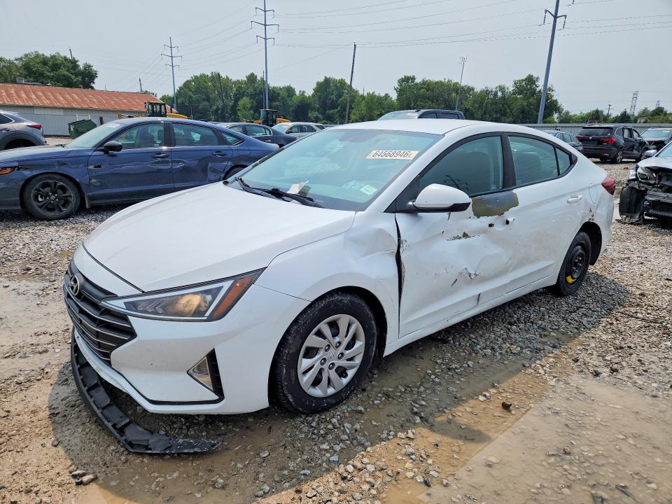 2019 Hyundai Elantra მანქანა იყიდება აუქციონზე, vin: 5NPD74LF7KH461593, აუქციონის ნომერი: 64568946