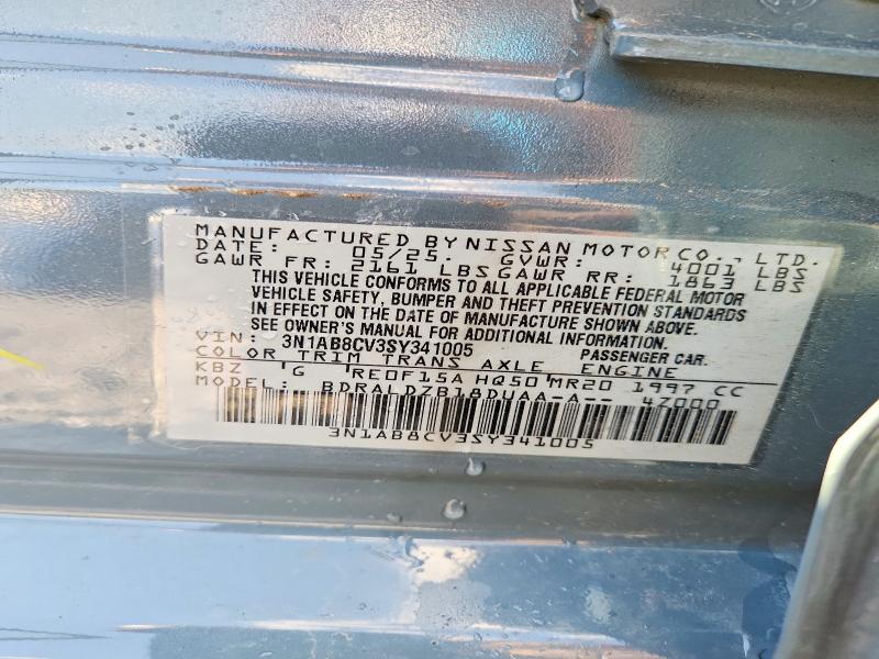 Продажа на аукционе авто 2025 Nissan Sentra, vin: 3N1AB8CV3SY341005, номер лота: 65660816
